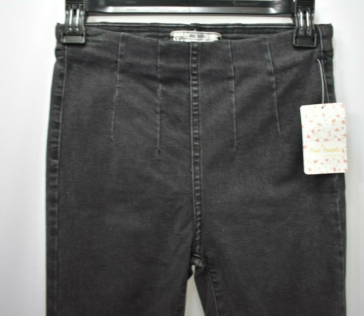 FREE PEOPLE PULL ON BLACK JEANS SZ 24 NEW WITH TAG 190383958897| eBay