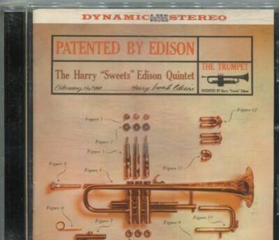 CD Harry ''Sweets'' Edison Quintet: Patented By Edison (JC)