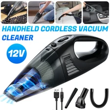 Aspiradora De Mano Para Casa Auto Carro Inalambrica Limpieza Carros Recargable