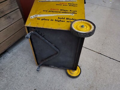 vintage metal cabinet on wheels anco windshield wiper service