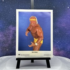 Vintage WWF Hulk Hogan Officially Licensed 1988 Promo Photo WWE Steve Taylor