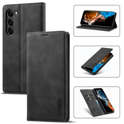 Luxury Leather Wallet Flip Stand Case Cover For Samsung S25 Ultra S24 Plus S22