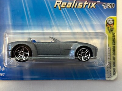 Hot Wheels 2005 FIRST EDITIONS Realistix #001 Ford Shelby Cobra