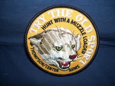 Thompson Center Arms Hunt With A Muzzle Loader Circle Patch 4 x 4 New
