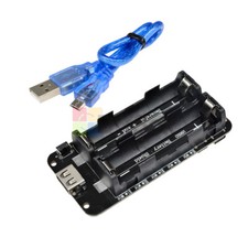 18650 Battery Shield V8 Dual Volt USB Mobile Power Bank 3V 5V for ESP32 ESP8266