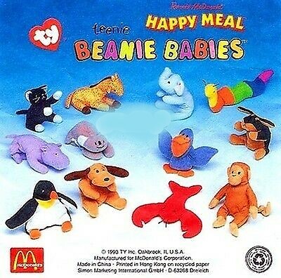 happy meal beanie babies