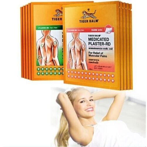 Tiger Balm Pain Relief Patches - Warm 15 Packs = 30 Patch - 14x10 cm AUS Stock - Picture 7 of 9