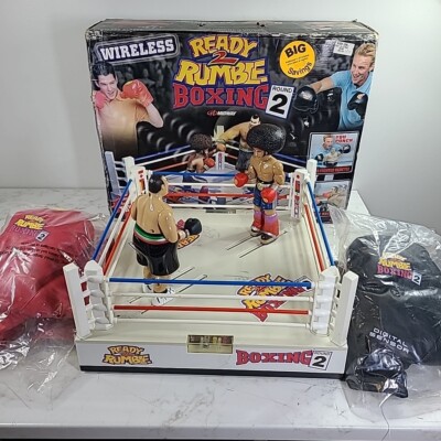 Ready 2 Rumble Boxing Round 2 Wireless Interactive Game Motion Sensitive Gloves