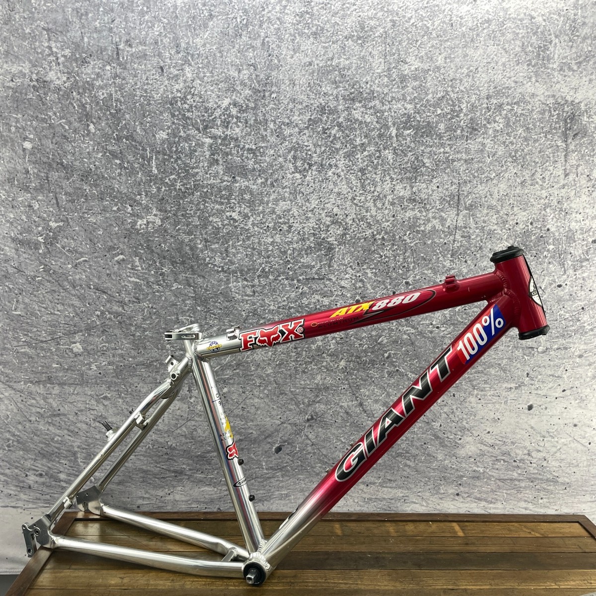 GIANT ATX890 フレーム　MTB 26インチ 直引取もOK】GIANT ATX 890 アルミ 26インチ MTB シルバー