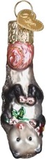 Mini Opossum Blown Glass Ornament-Gumdrops Line by Old World Christmas