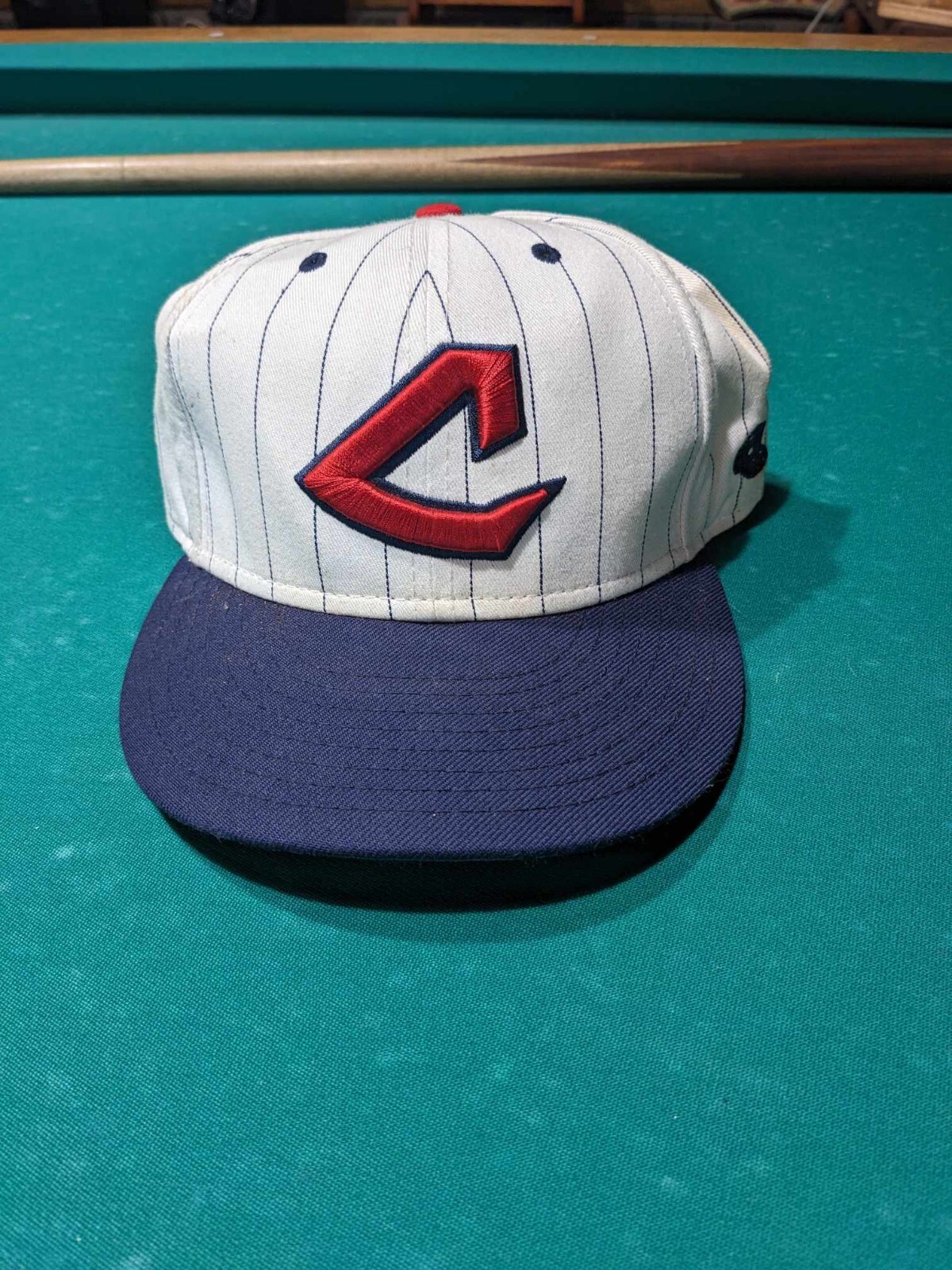 New Era Cleveland Indians Guardians Jersey Pinstripe 9FIFTY Snapback Hat Cap NEW