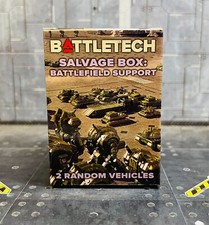 BATTLETECH Mercenaries Kickstarter Salvage Box - Battlefield Support NEW 