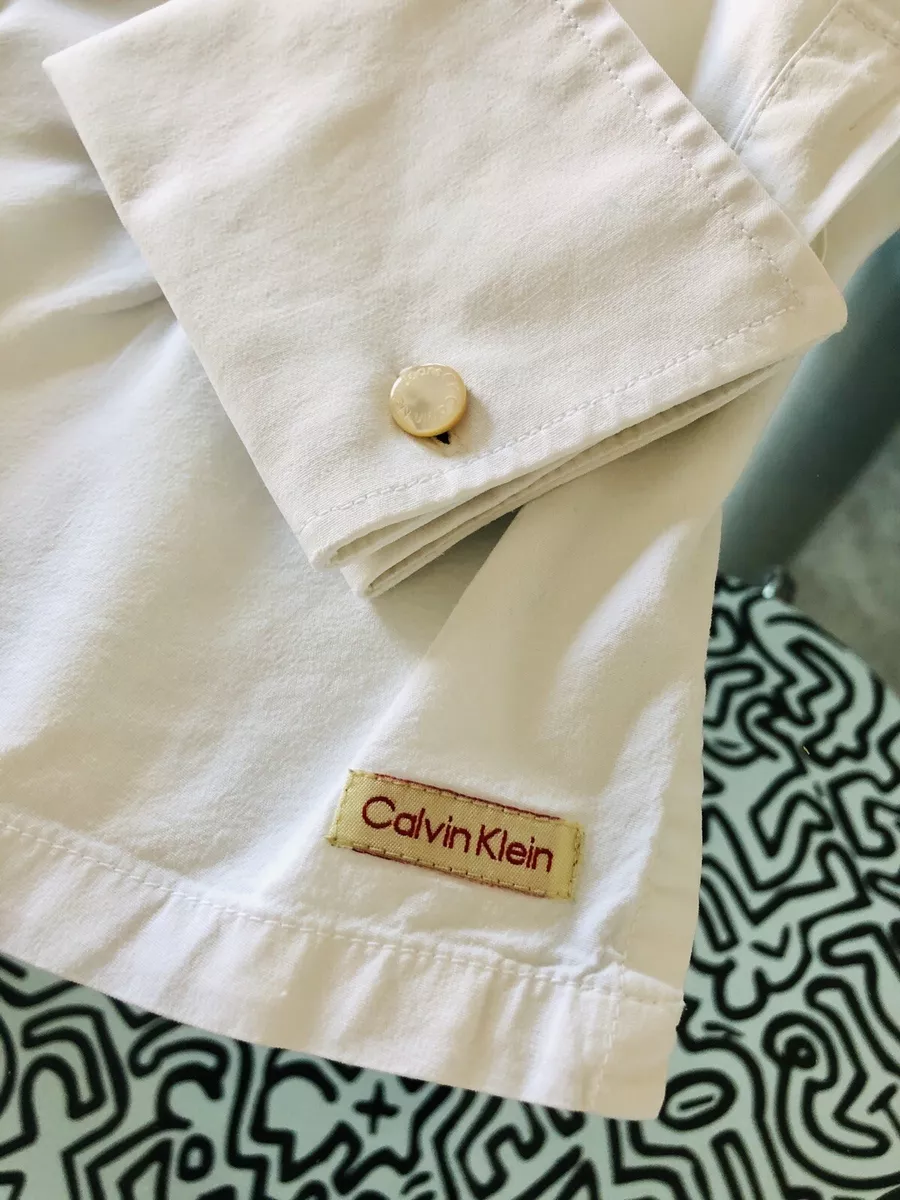 Camicia bianca shop con gemelli