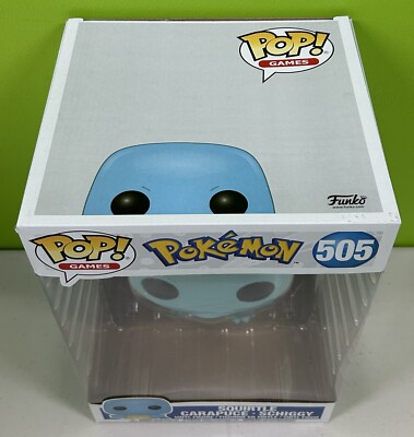 Funko Pop! Games Carapuce Super Size 25 Cm - Pokémon - Neuf
