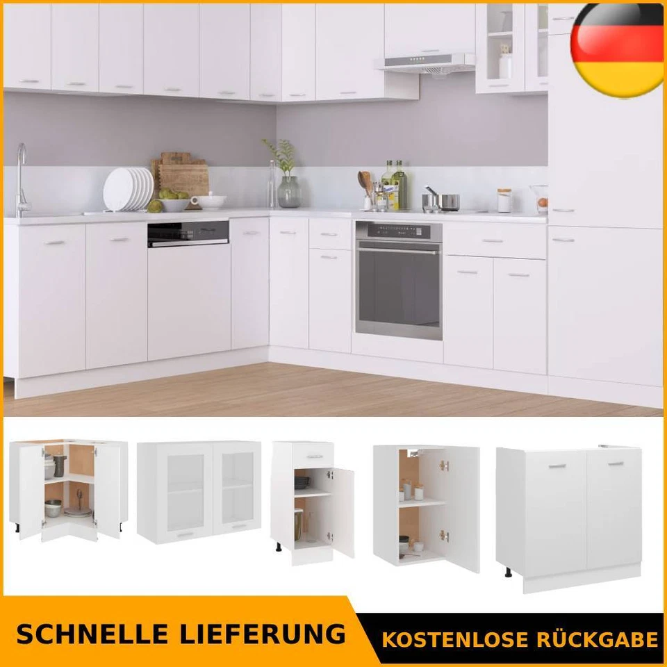 Küchenzeile Einbauküche Küchenschrank Unterschrank Hängeschrank mehrere Auswahl - Bild 1 von 1