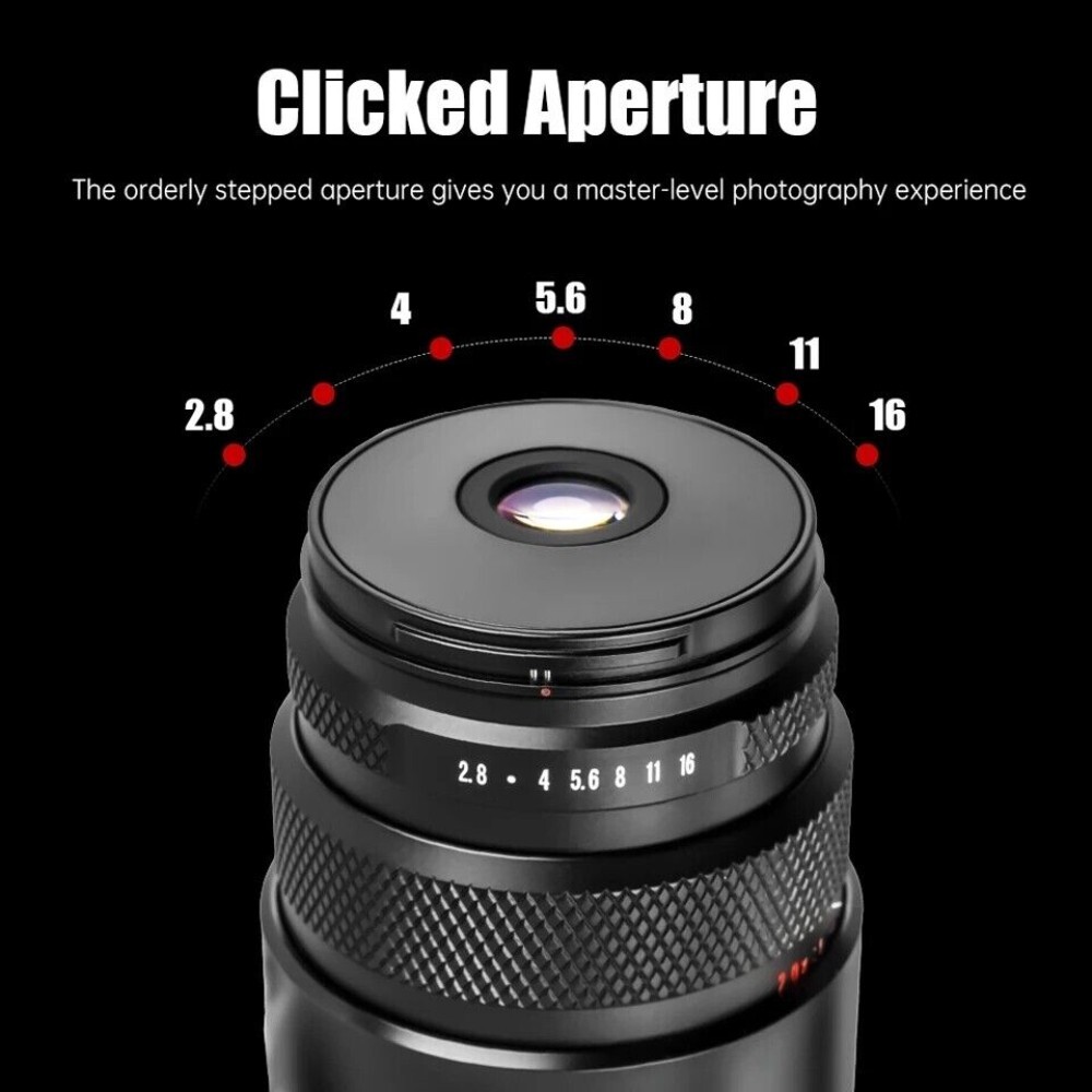 AstrHori 25mm F2.8 2X-5X Full Frame Ultra Macro Lens for Sony E RF