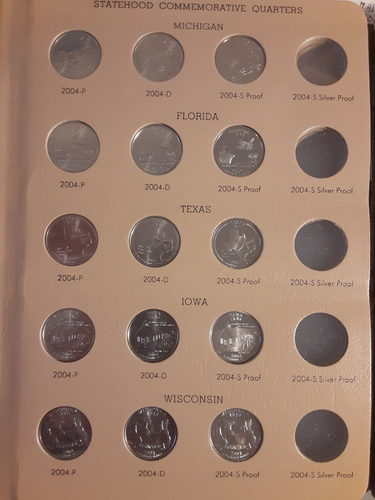 Bargain basement Statehood Quarter set. 1999-2009-S. BU set. - Picture 5 of 8
