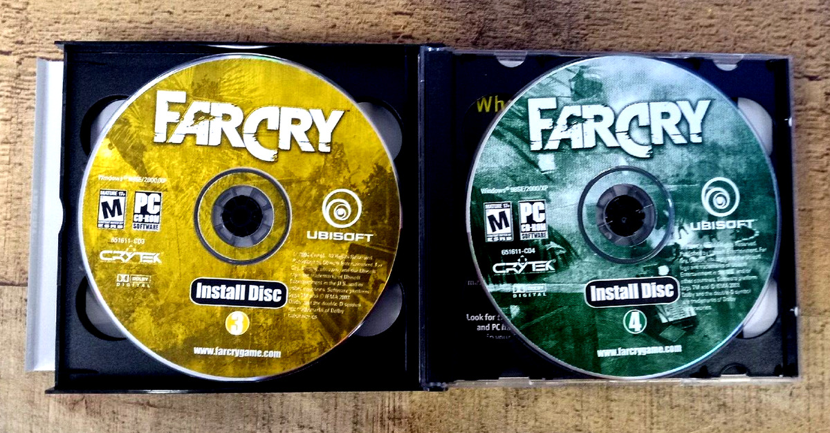 Ubisoft - Far Cry (PC 2004) 5 Disc Video Game