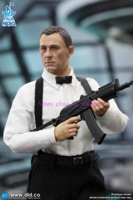 Did Xt80018 1/12 Agent 007 M16 James Bond Jack Action Figure In