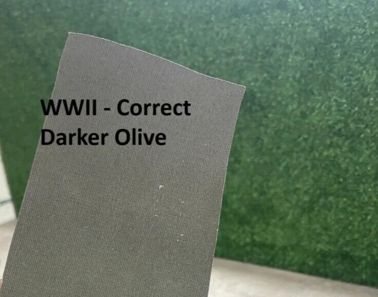 CANVAS SOFT TOP FOR JEEP WILLYS CJ2A,CJ3A,3B FITS ON CIVIL BOWS - Imagem 3 de 4