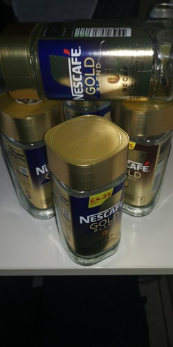 Nescafé Gold Mischung 100g Fassungsvermögen leere Gläser x6 - Bild 2 von 13