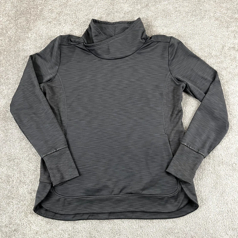 athleta pullover funnel neck athletic gym training run 