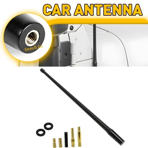 13" AM FM Radio Antenna Fit For Motorcycles, Cars, Street Rods, Show Cars, etc.