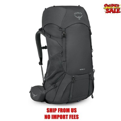 Osprey Rook 65 Pack - Men's Color: Dark Charcoal/Silver Lining Size: EF One Size