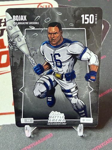 2025 Bo Jackson Battle Arena - Bojax PSA Magazine Baseball #P-8 Steel 150 - MINT