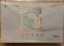 Omnilux LED Contour Rejuvenating and Anti-aging Face Mask Red Light Wrinkles NEW