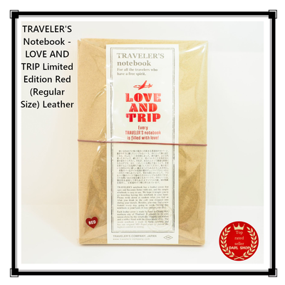 ノート・メモ帳 TRAVELER'S notebook love and trip TRAVELER'S notebook LOVE AND TRIP - TRAVELER'S COMPANY USA