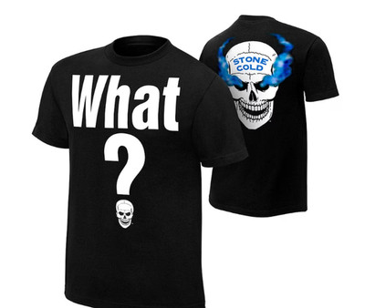 Black ''Stone Cold'' Steve Austin Retro What