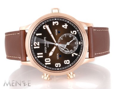Patek Philippe Calatrava Pilot Travel Time 5524R-001 Roségold B+P 06/2025(14730)
