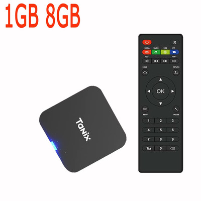 Tanix TX1 Android TV Box Allwinner H313 2.4G Wifi RAM 1GB 2GB ROM 8GB 16GB Power