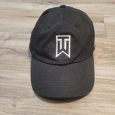 Nike Golf Tiger Woods TW Hat Cap Mens Ajustable Black Mens Workout Gym