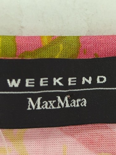 Vestido midi Weekend Max Mara para mujer M rosa 100 % algodón línea A - Imagen 5 de 6