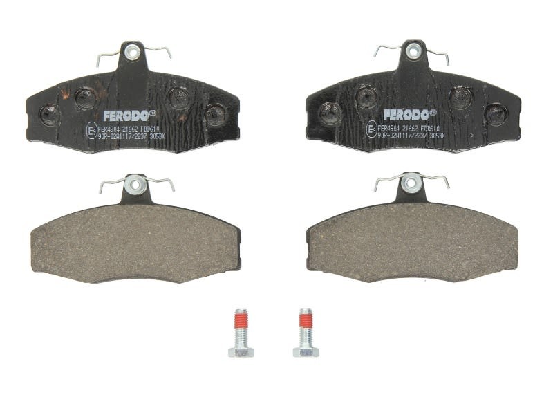 Plaquettes de frein FERODO FDB610 pour XM 2.0 1994-1999 en acier fritté