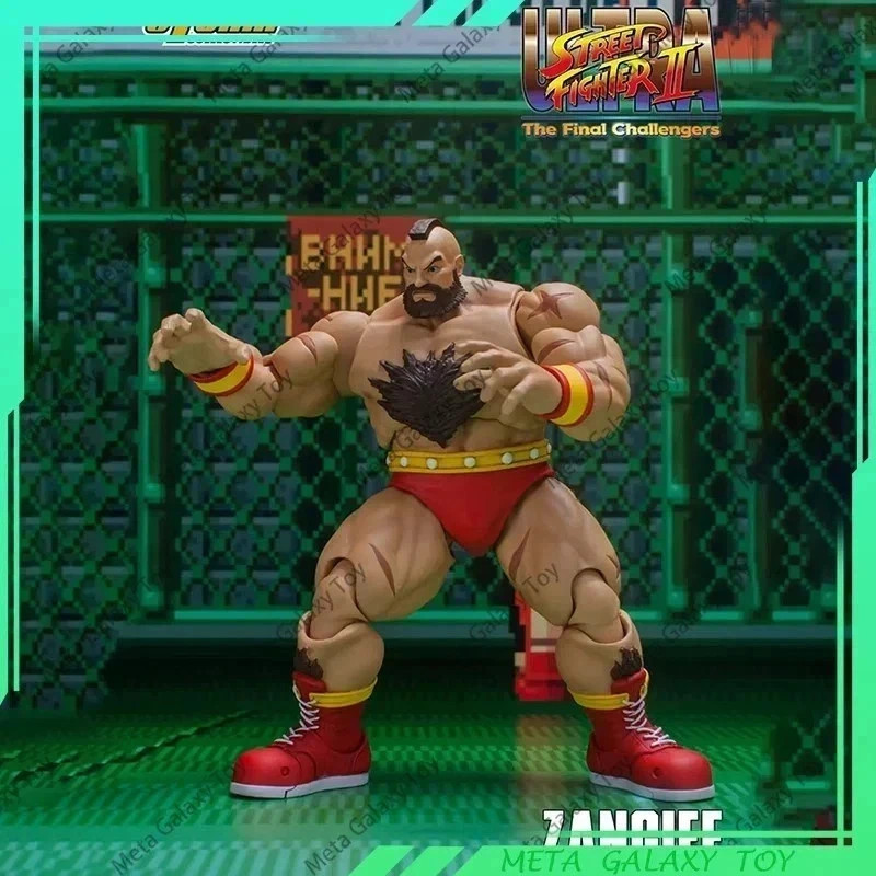 Storm Toys 1/12 ZANGIEF Street Fighter 2 Series Action Figure Full Set 6" Fig