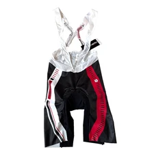 Louis Garneau Mens L NWT Mondo Primo Bib Cycling Padded Shorts 5 Motion Chamois
