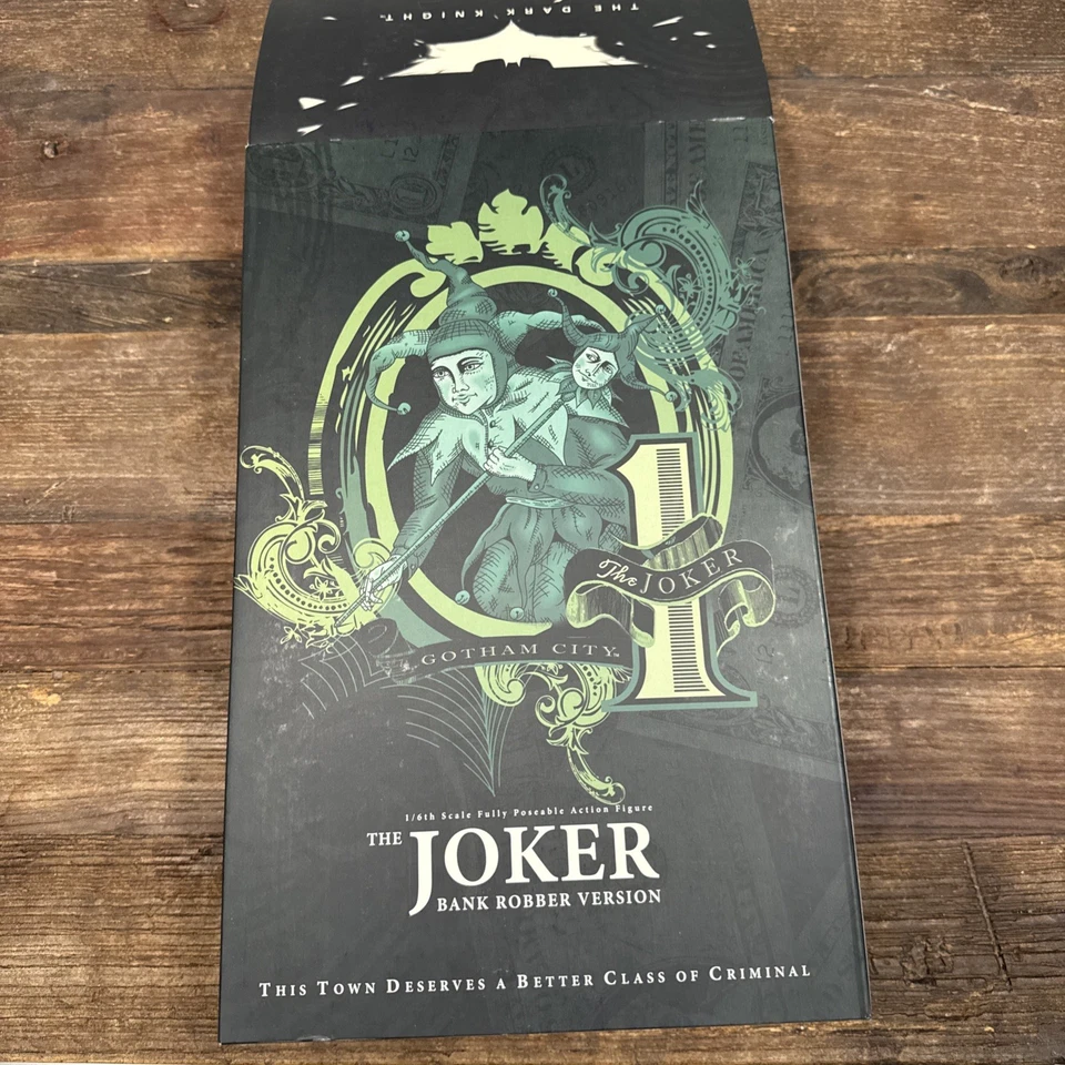 Hot Toys Dark Knight The Joker Bank Robber Ver.  Figura de acción escala 1/6 de JP Foto 2 de 4