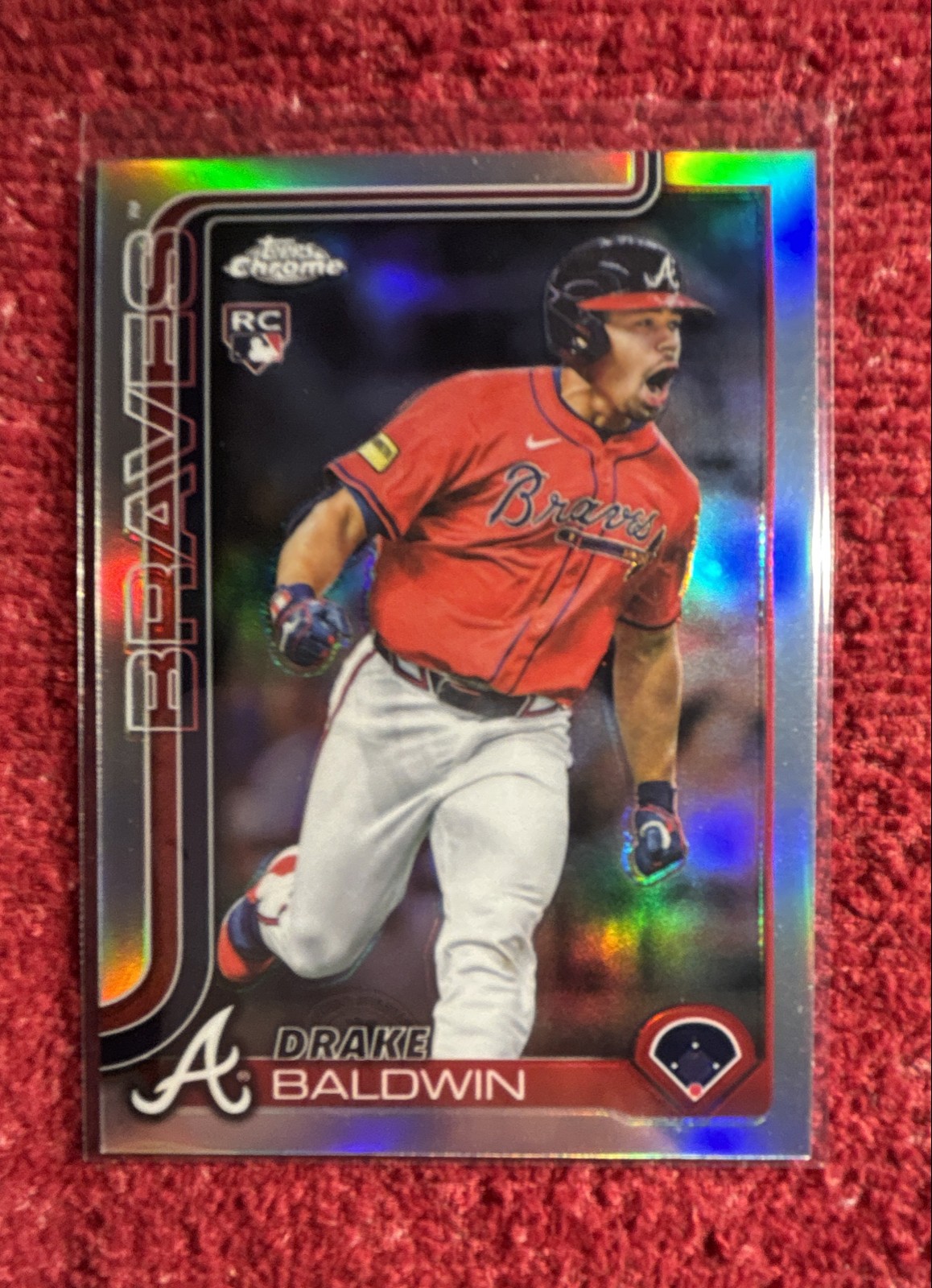 2025 Topps Chrome Update Series - Drake Baldwin #USC96 Refractor (RC)