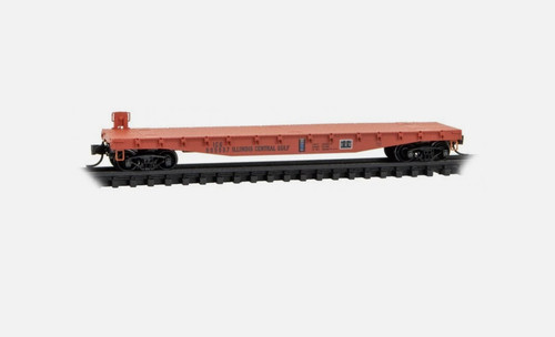 Coche plano Micro-Trains MTL escala N 50' Illinois Gulf Central #905057 | Zustand: New
