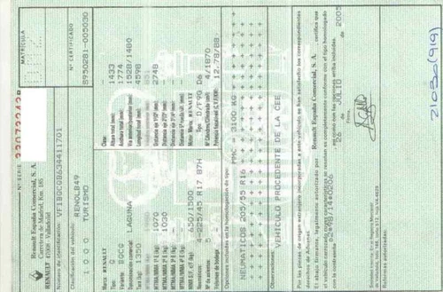 Culata para RENAULT LAGUNA II (BG0) * 2005 752113 - Imagen 7 de 7