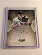 2019 Topps Tier One Autograph Francisco Lindor /100 
