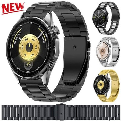 Edelstahl Metall Armband für Huawei Watch GT 6 5 4 3 2 2e Pro 46mm Watch Band DE
