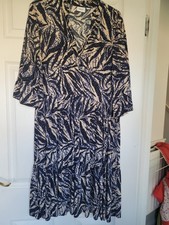 Saint Tropez Eda tiered boho dress size Size L 14 16