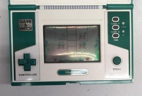 Nintendo Game Watch Green House Multi Screen Used