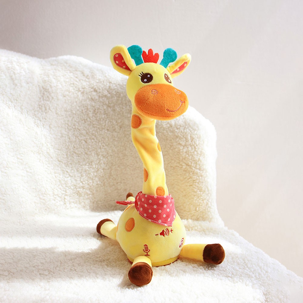 Dancing Giraffe Plush With Light UP Twisting Talking Giraffe Stuffed Animal Toy