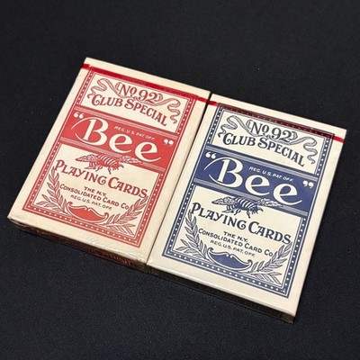 Bee Club Special Playing Cards Red Blue Set of 2