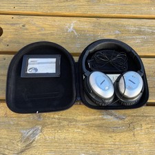 Bose QC2 Quiet Comfort 2 Acoustic Noise Cancelling Headphones w/ Case NEW PADS